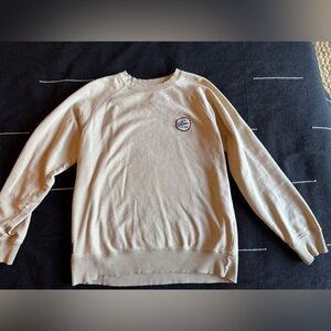 Volcom tan sweatshirt size small Snow skirt